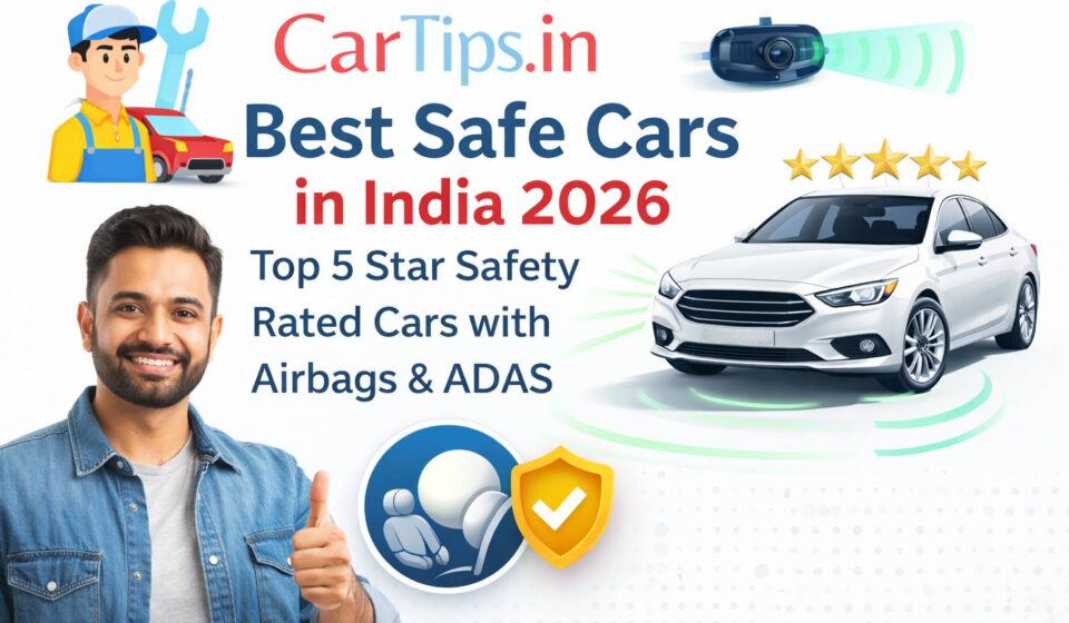 Best Safe Cars in India 2026 – Top 5 Star Safety Rated Cars with Airbags & ADAS