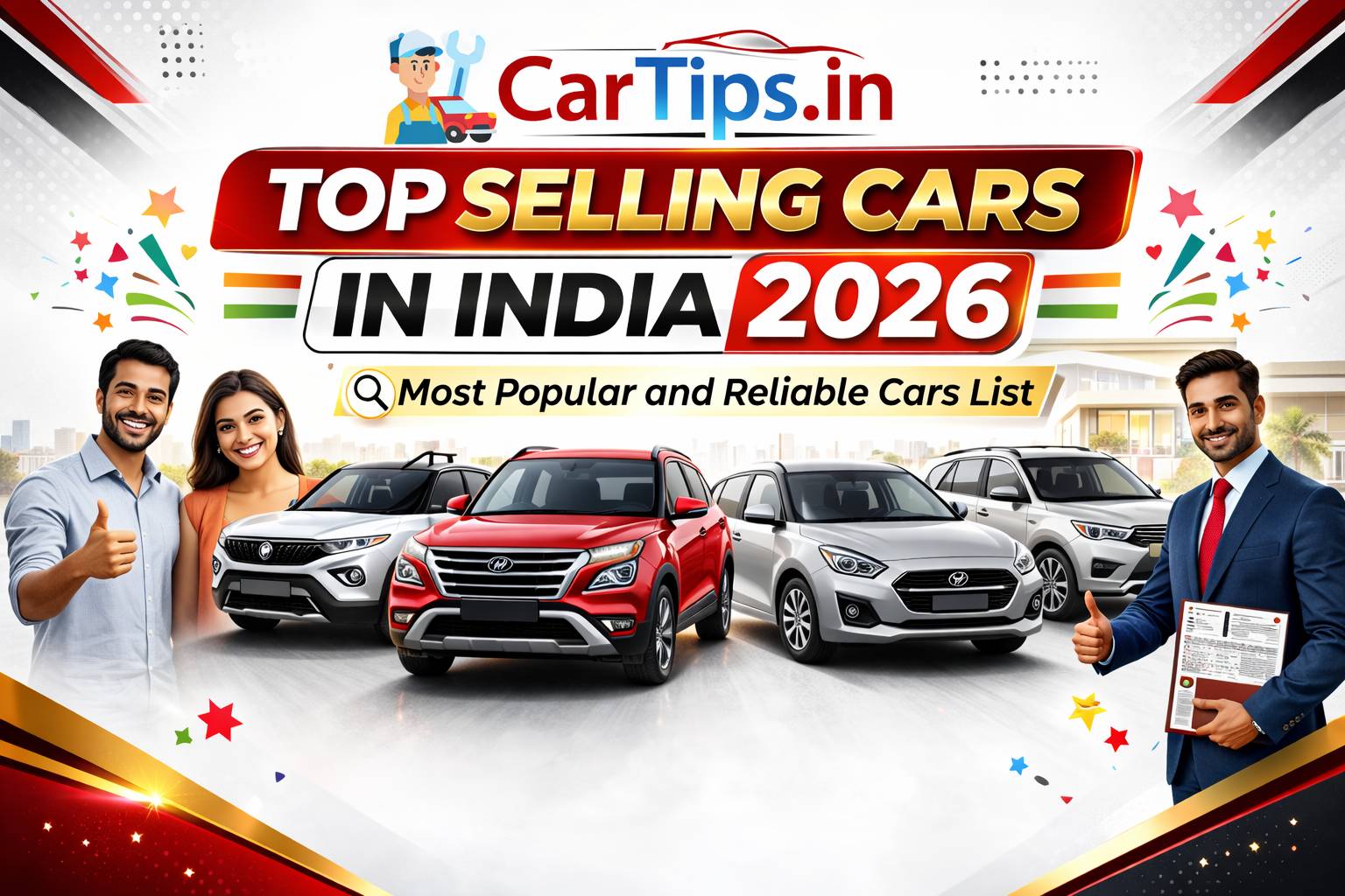 Top Selling Cars in India 2026 – Most Popular and Reliable Cars List